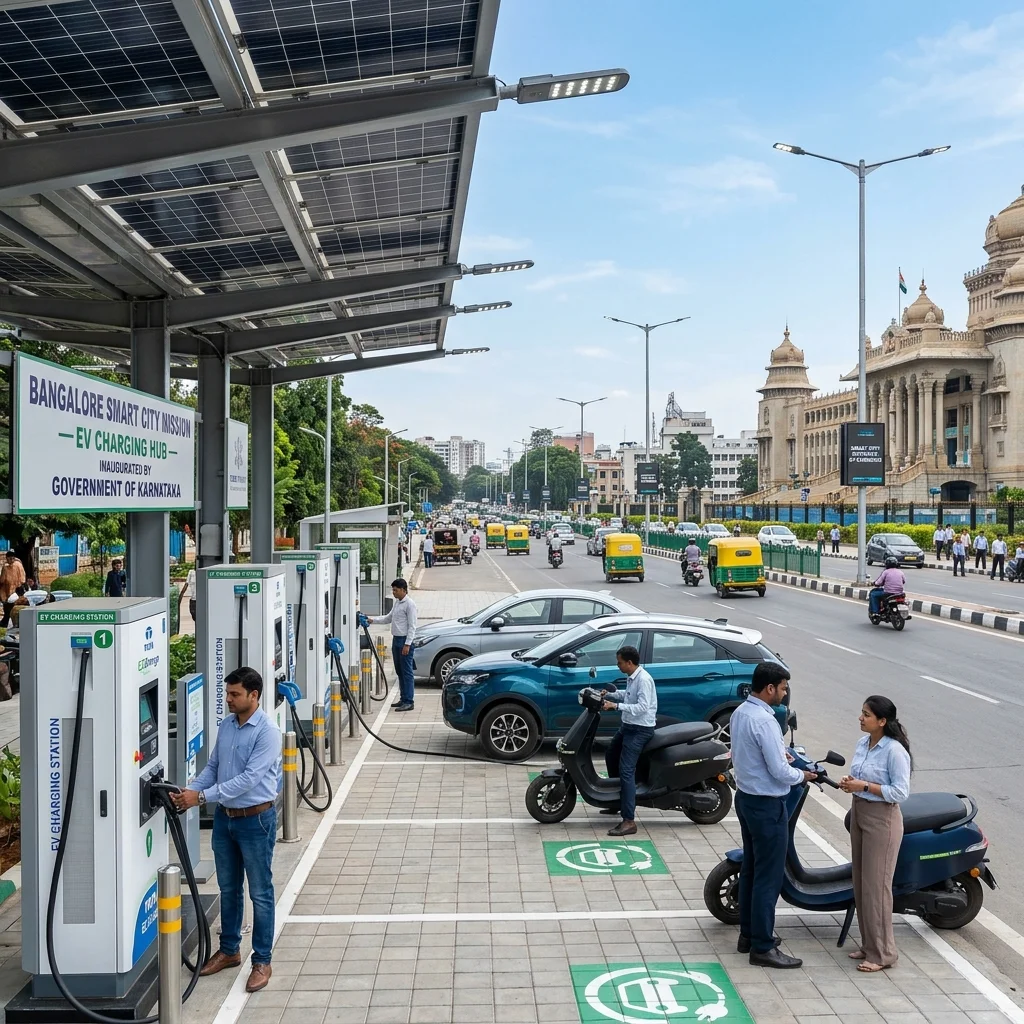 Smart City EV Charging Network